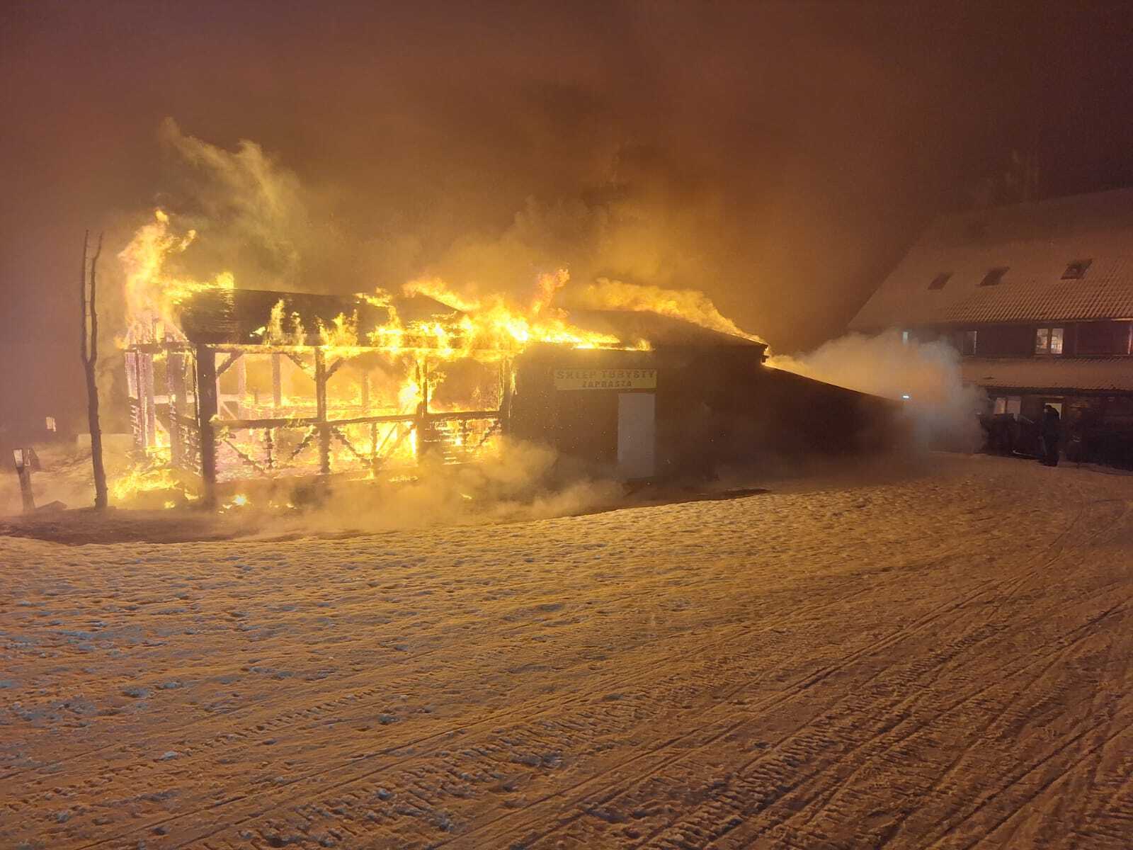 Pożar na Skrzycznem
