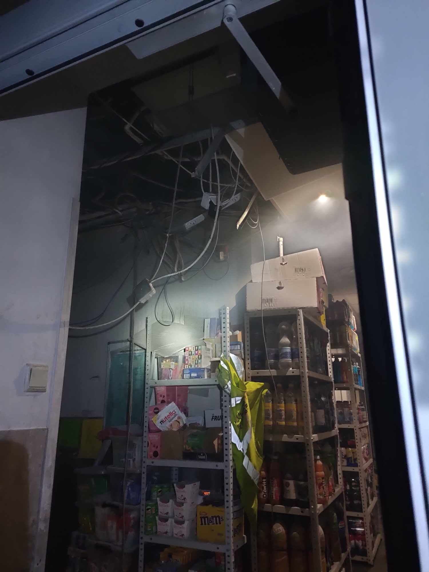 Pożar na stacji paliw w Katowicach