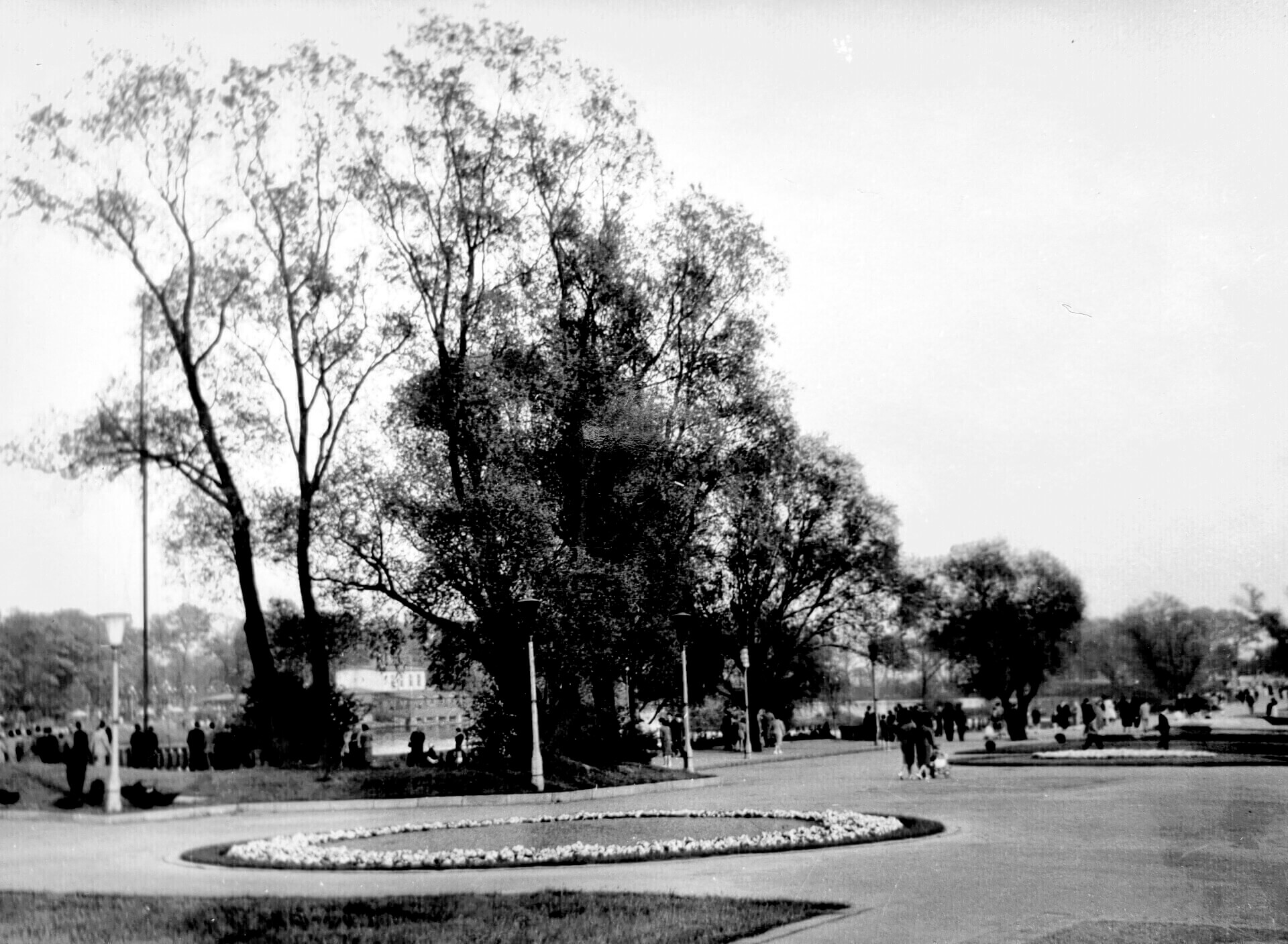 Promenada im. Generała Jerzego Ziętka w latach 50.