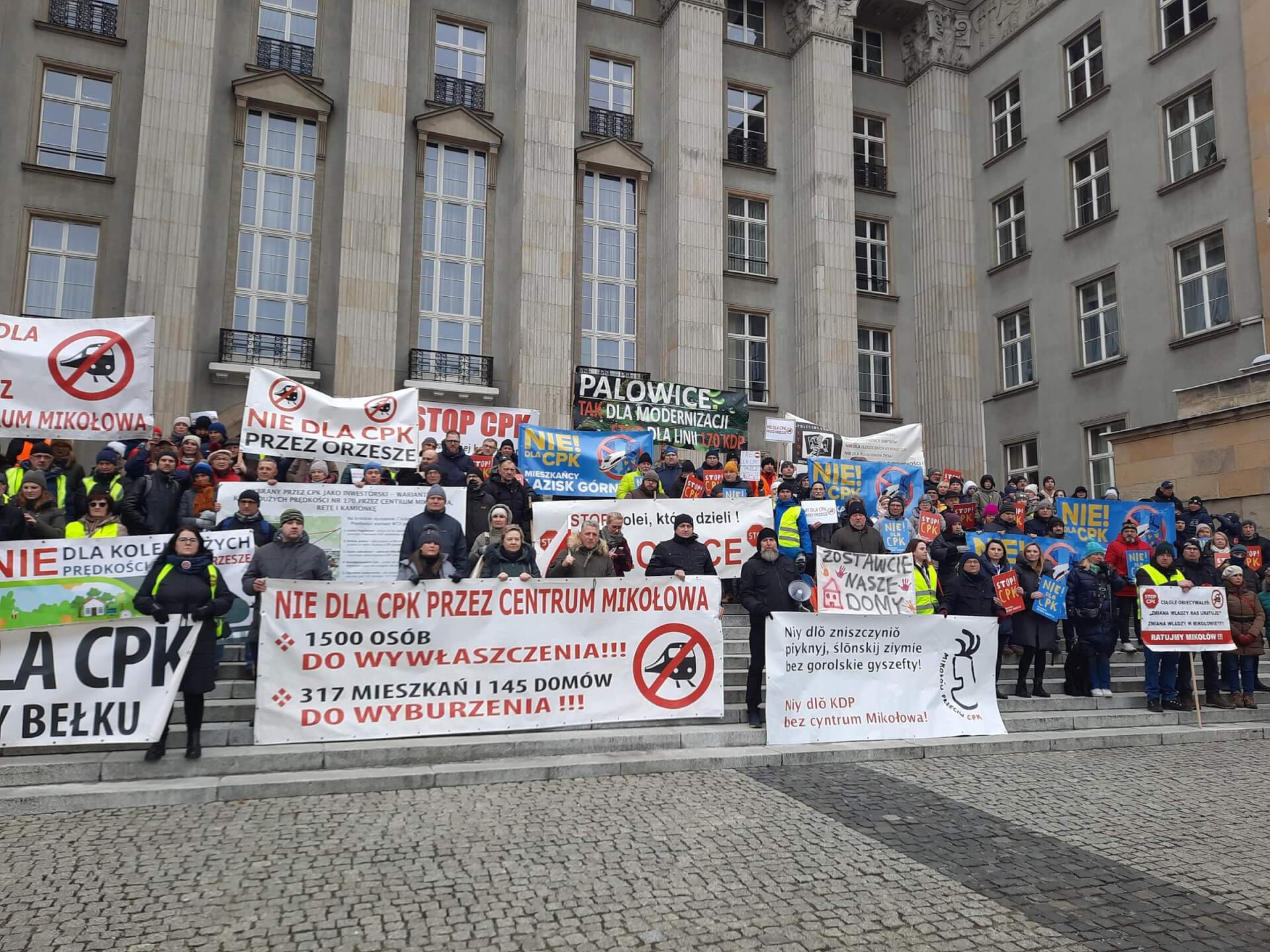 Protest CPK Katowice 11