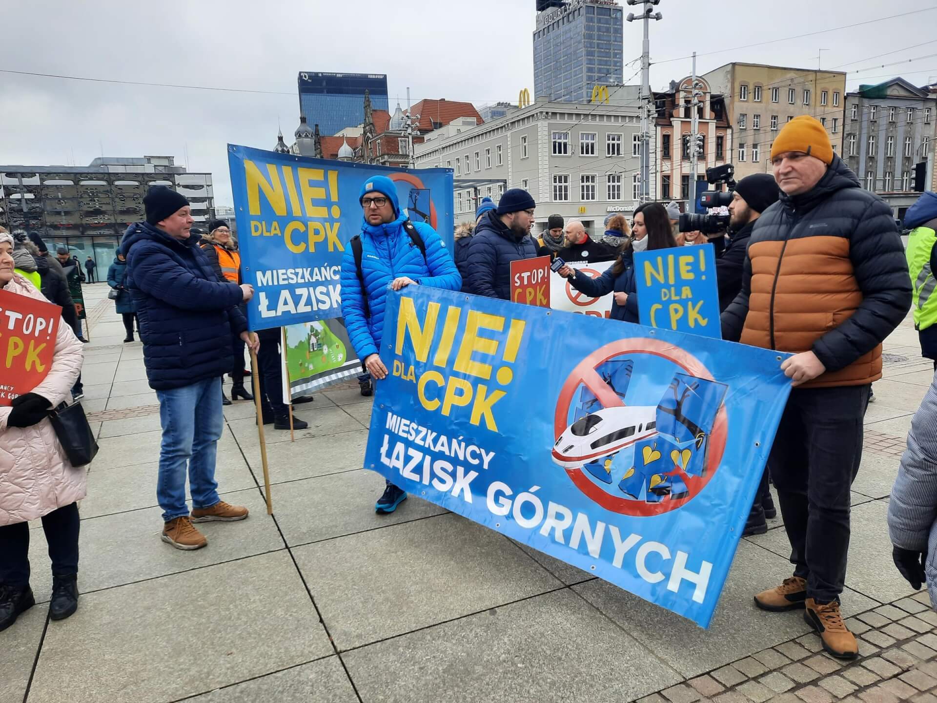 Protest CPK Katowice 3