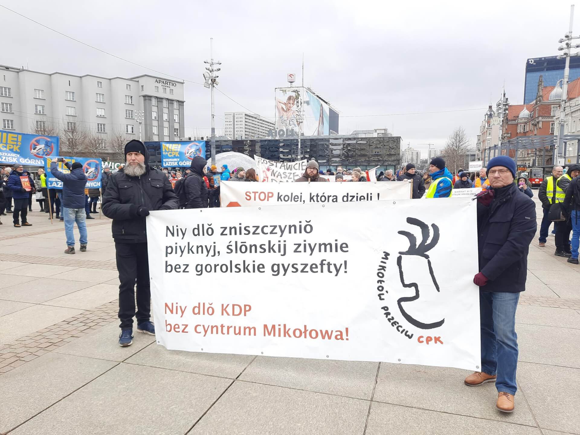 Protest CPK Katowice 7