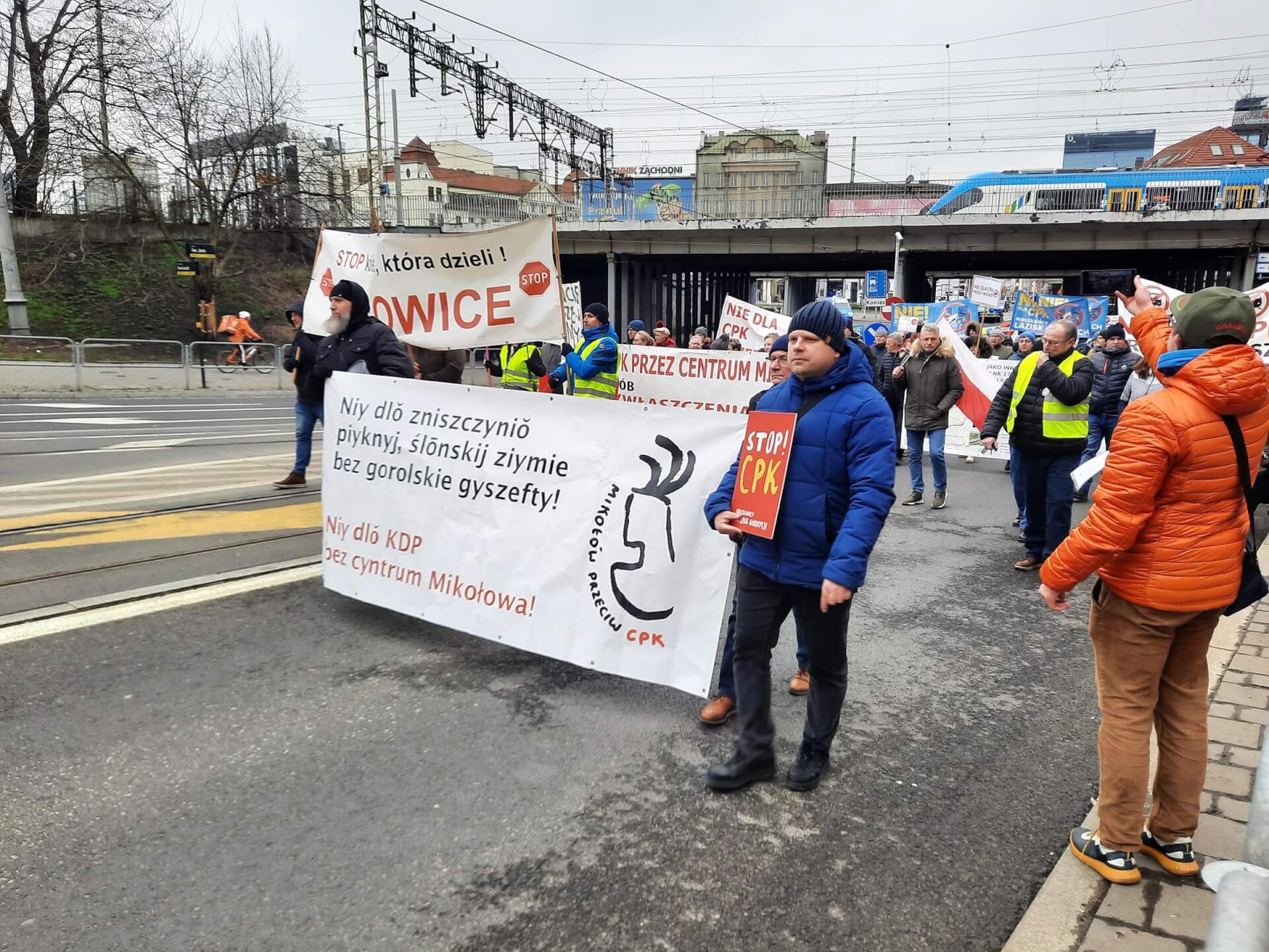 Protest CPK Katowice 9