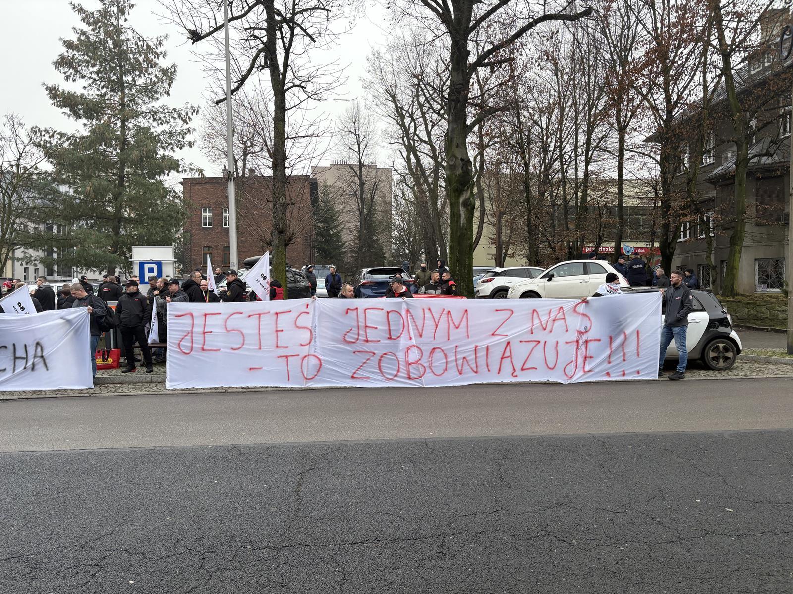 Protest JSW Katowice 5 Copy