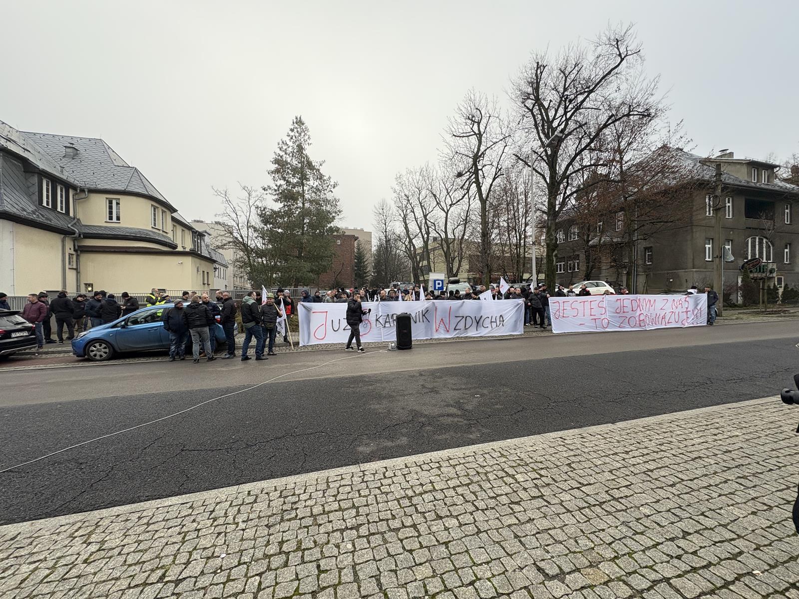 Protest JSW Katowice 8 Copy