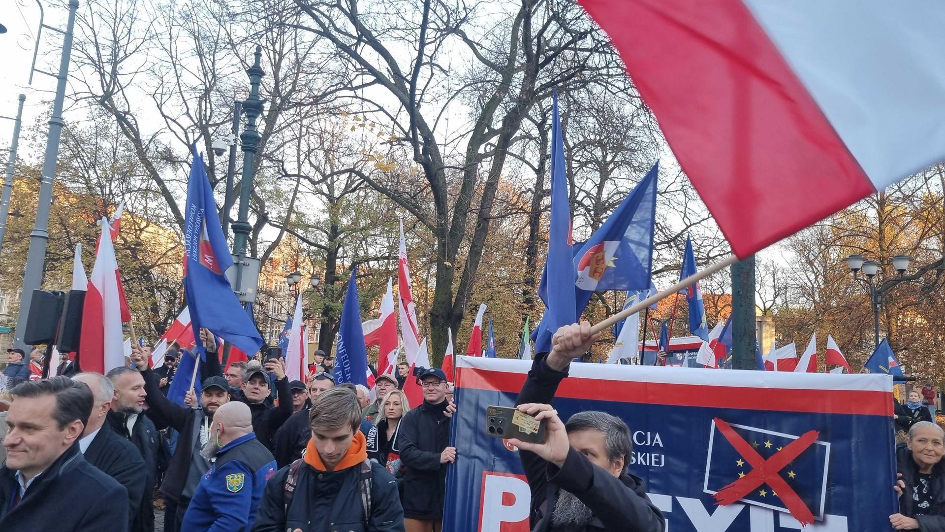Protest w Katowicach 4 listopada 2025 32