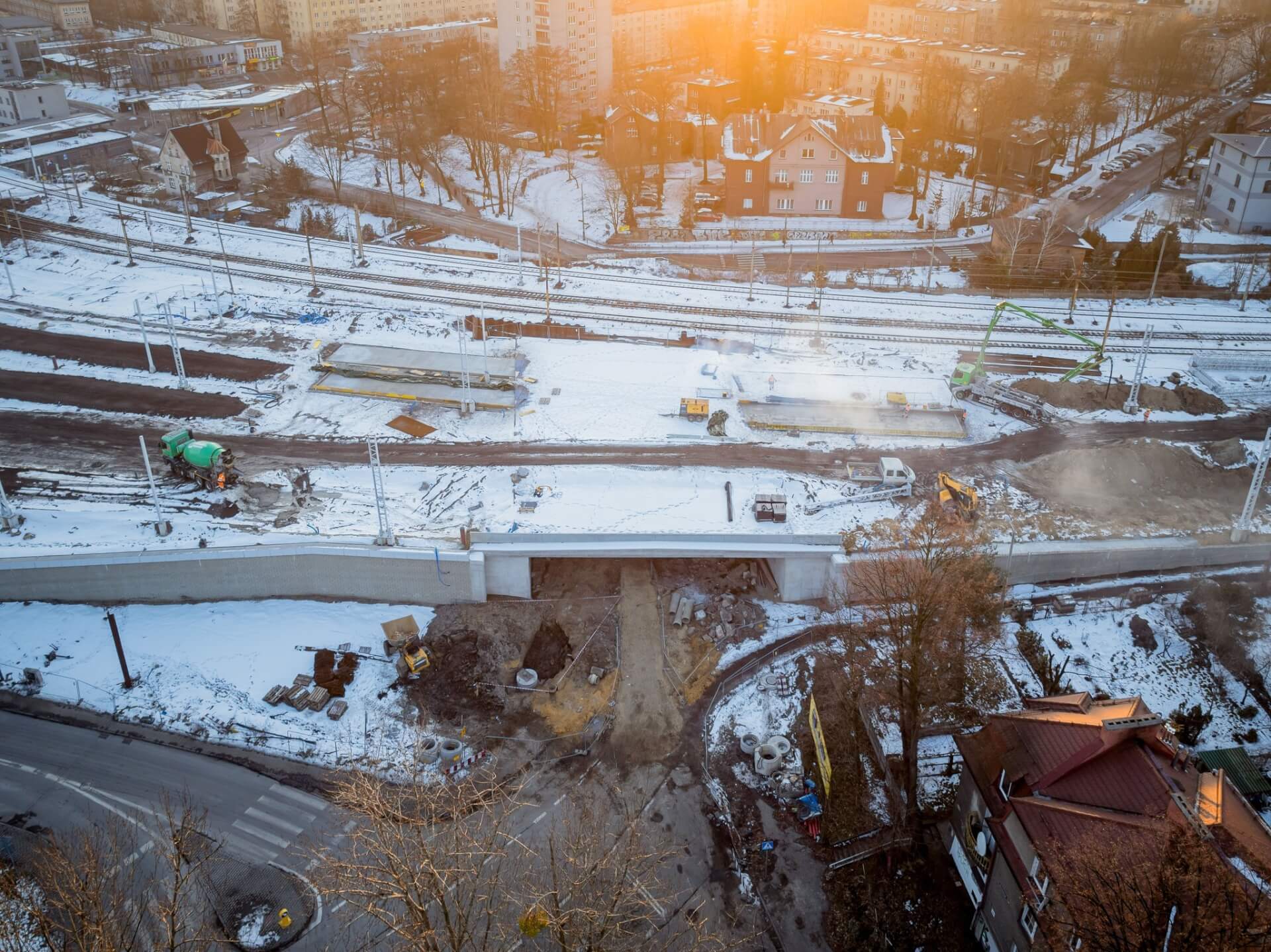 Przebudowa infrastruktury kolejowej w okolicy stacji Katowice Ligota