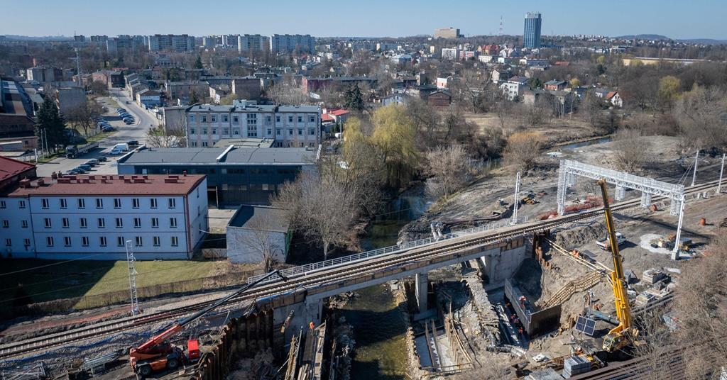 Przebudowa linii kolejowej E 65, Sosnowiec