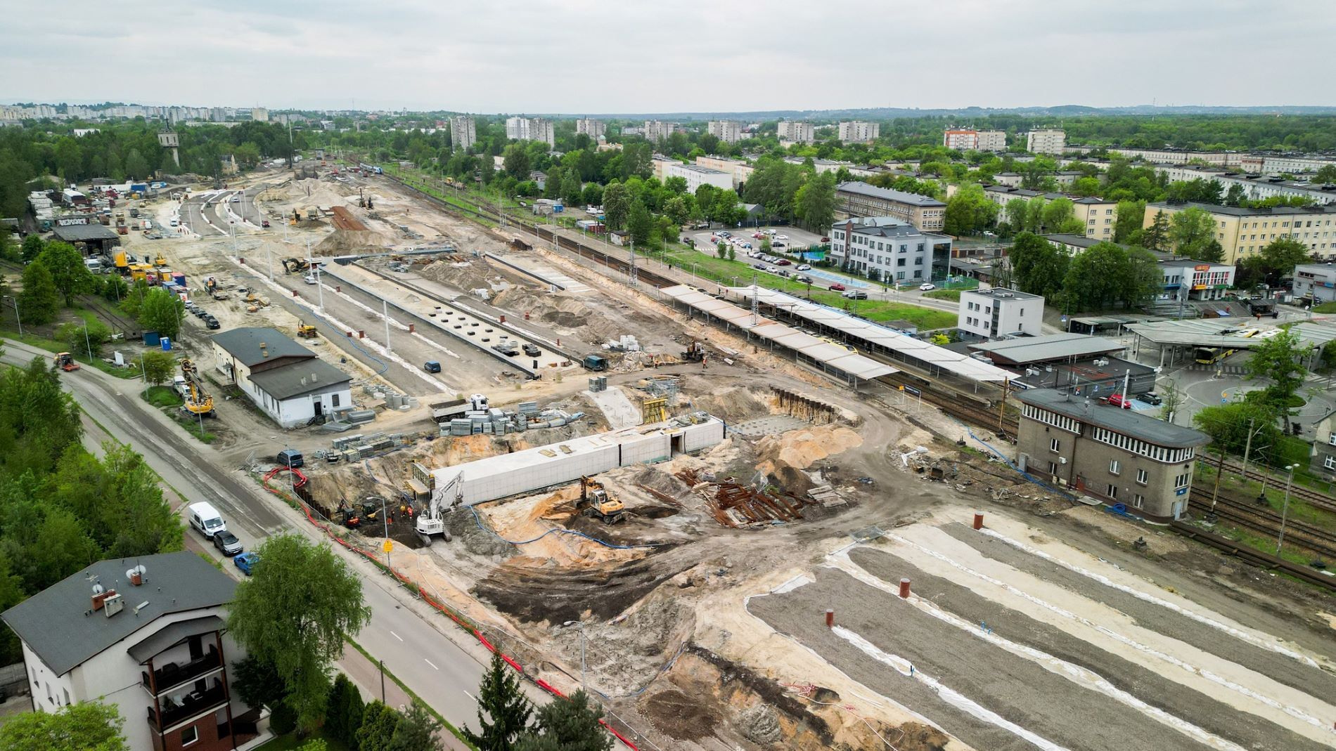 Przebudowa stacja Ligota