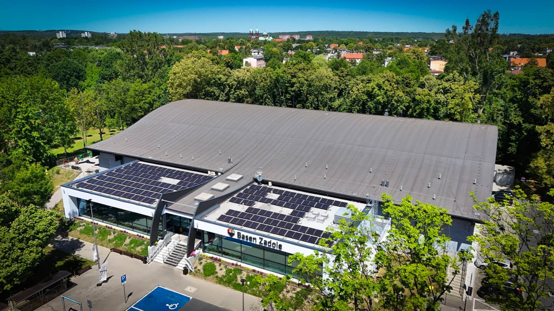 Przerwa technologiczna na Basenie Zadole w Katowicach Fot KAW