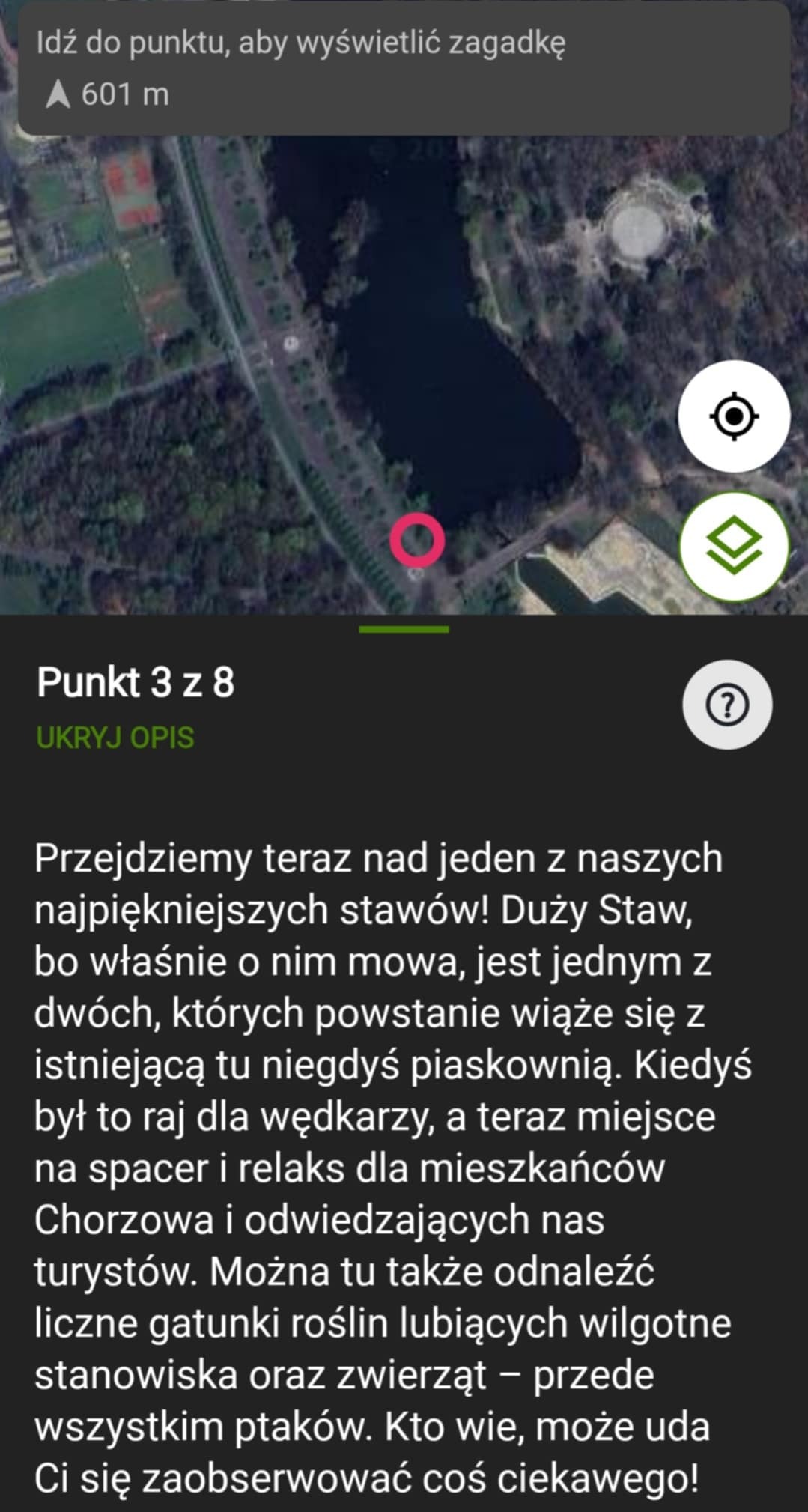 Przyrodnicza gra terenowa w parkowej aplikacji zawiera fatalne wpadki 5