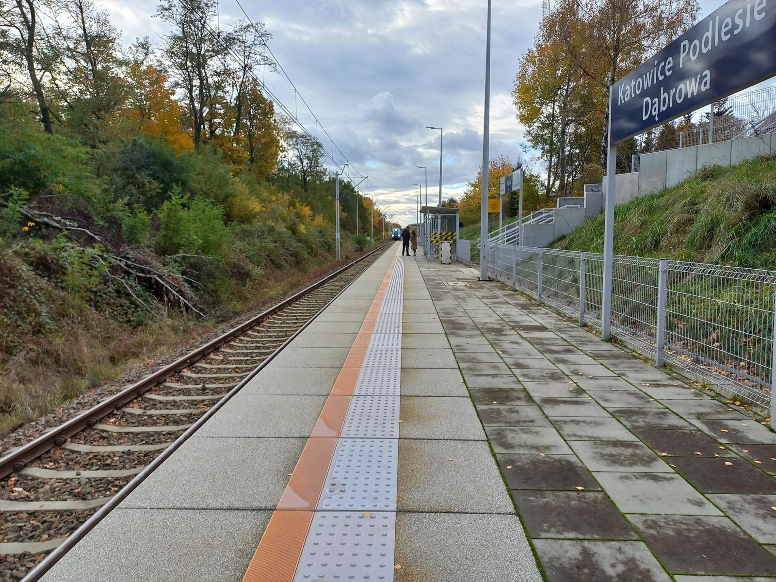 Przystanek kolejowy Katowice Podlesie Dąbrowa