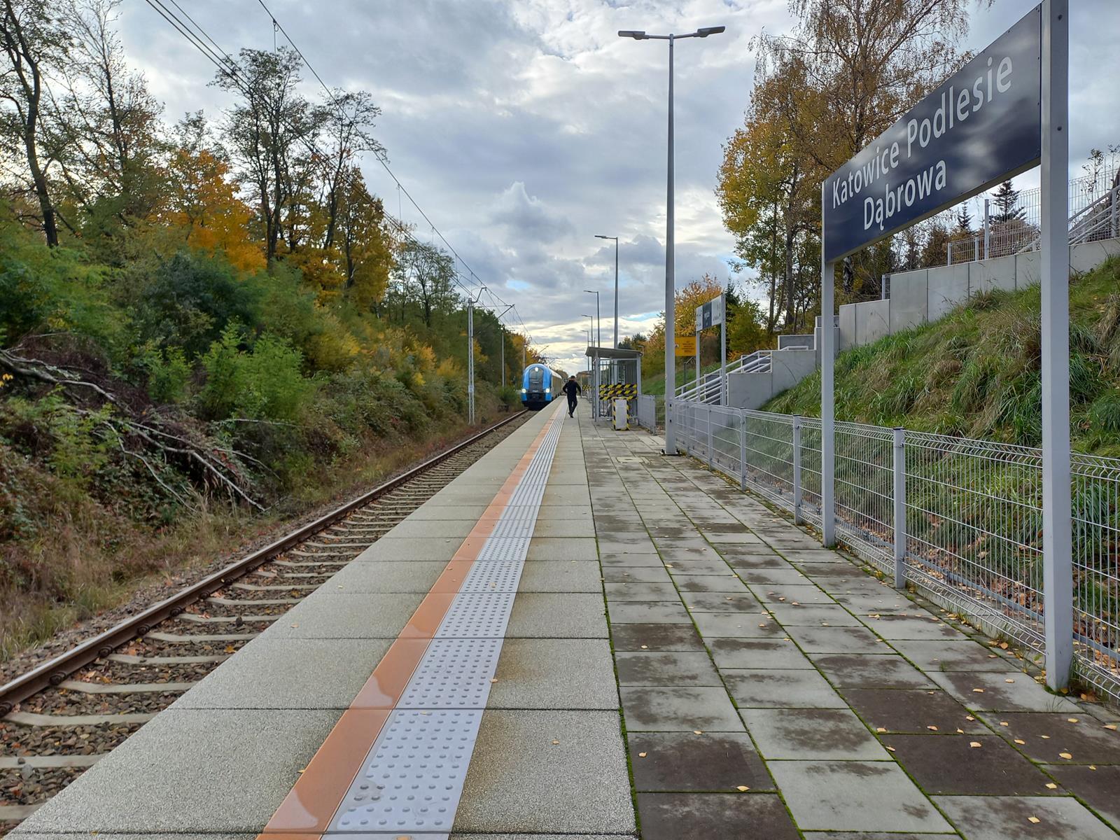 Przystanek kolejowy Katowice Podlesie Dąbrowa