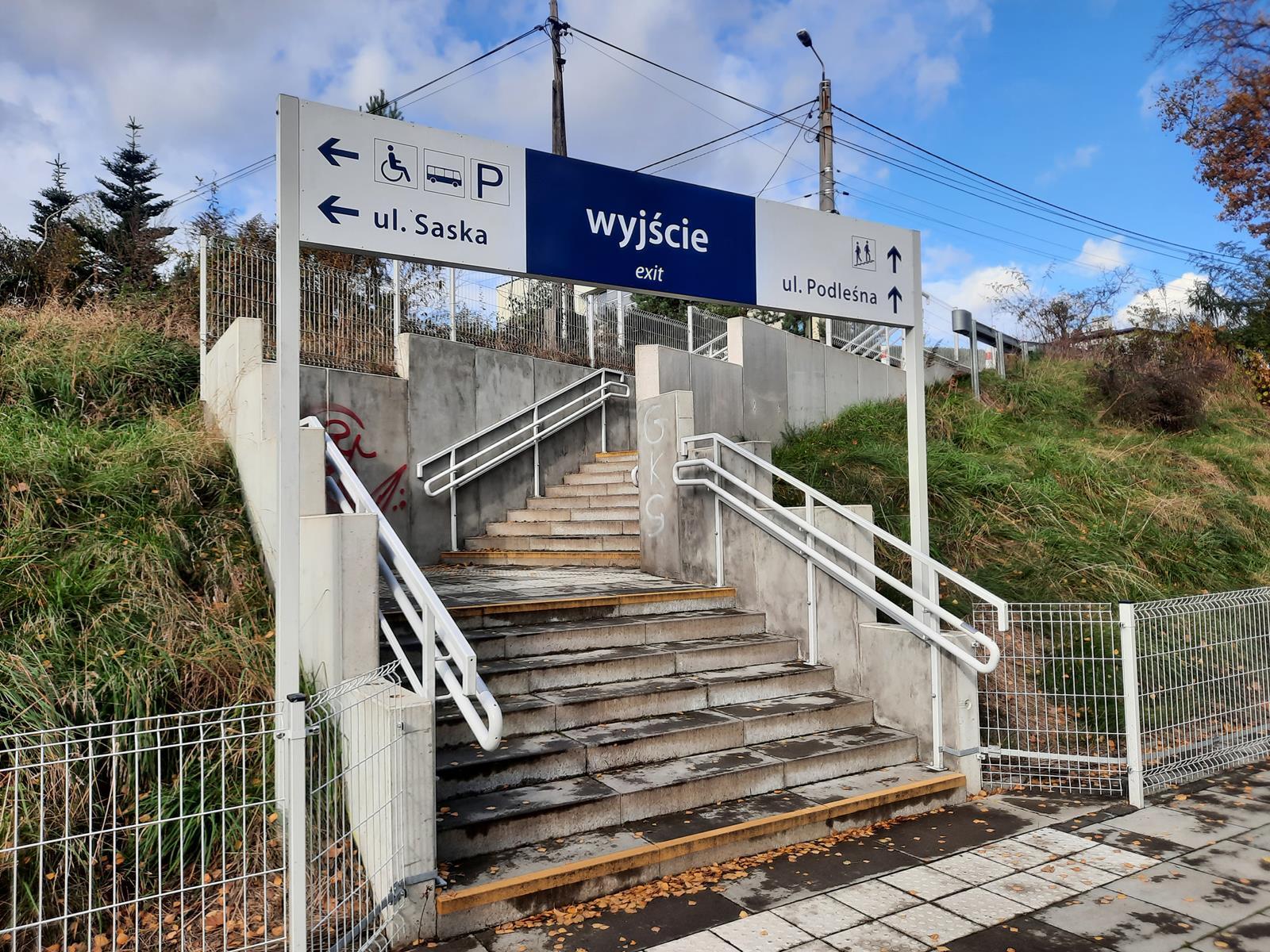 Przystanek kolejowy Katowice Podlesie Dąbrowa