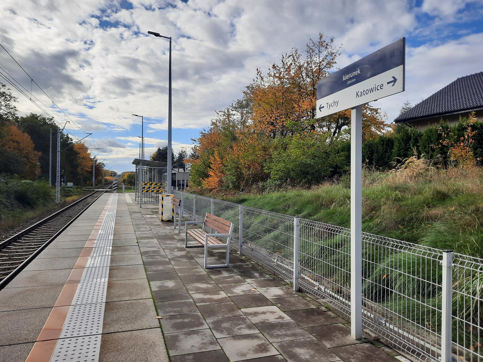 Przystanek kolejowy Katowice Podlesie Dąbrowa