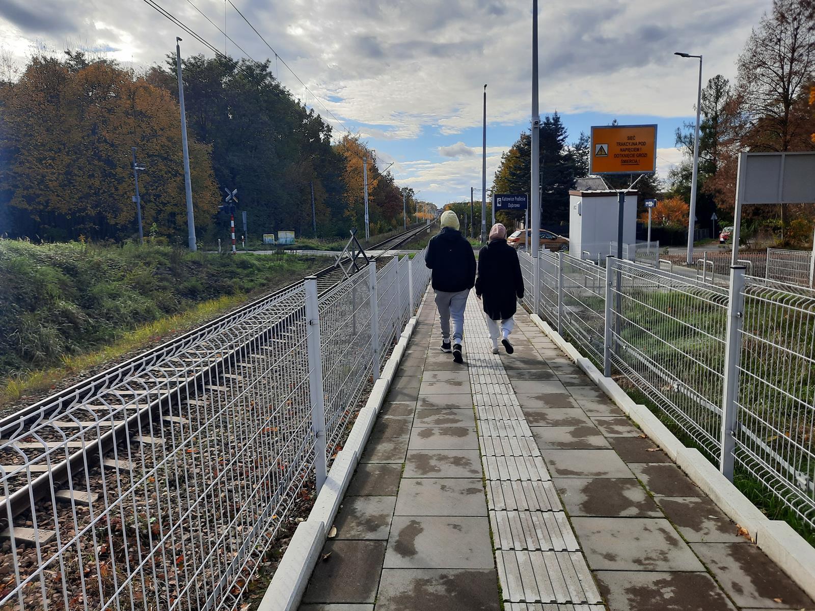 Przystanek kolejowy Katowice Podlesie Dąbrowa