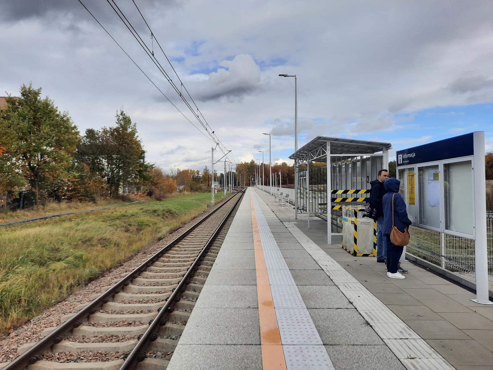 Przystanek kolejowy Katowice Podlesie Dąbrowa