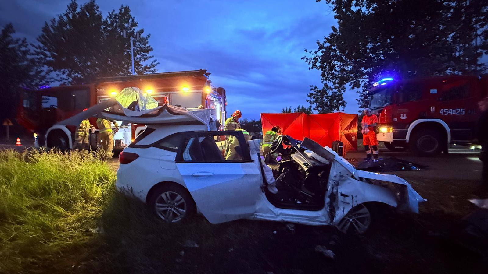 Pyskowice Gliwice wypadek 13 07 2025