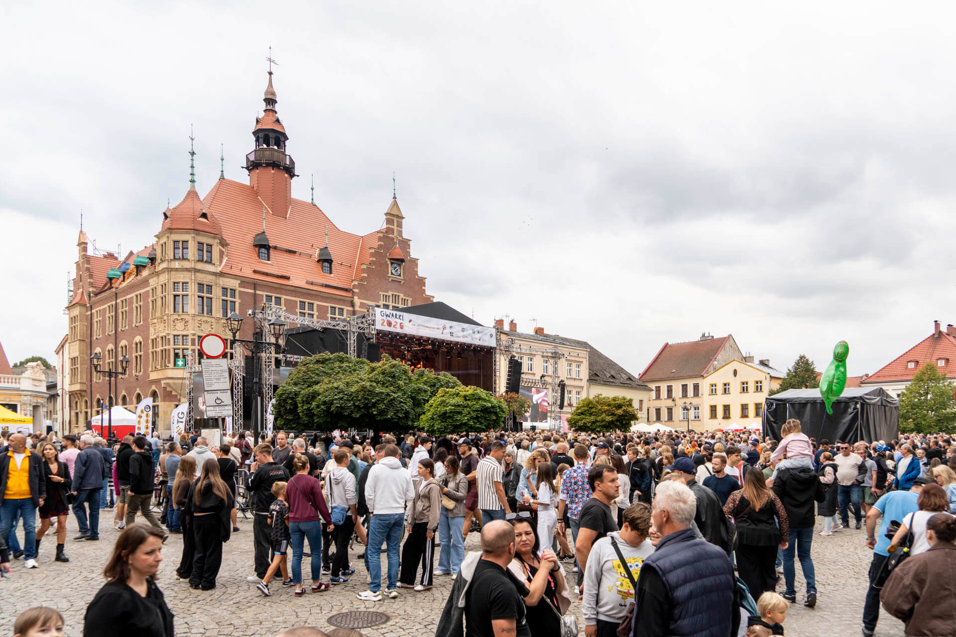 Ratusz w Tarnowskich Górach w czasie Gwarków