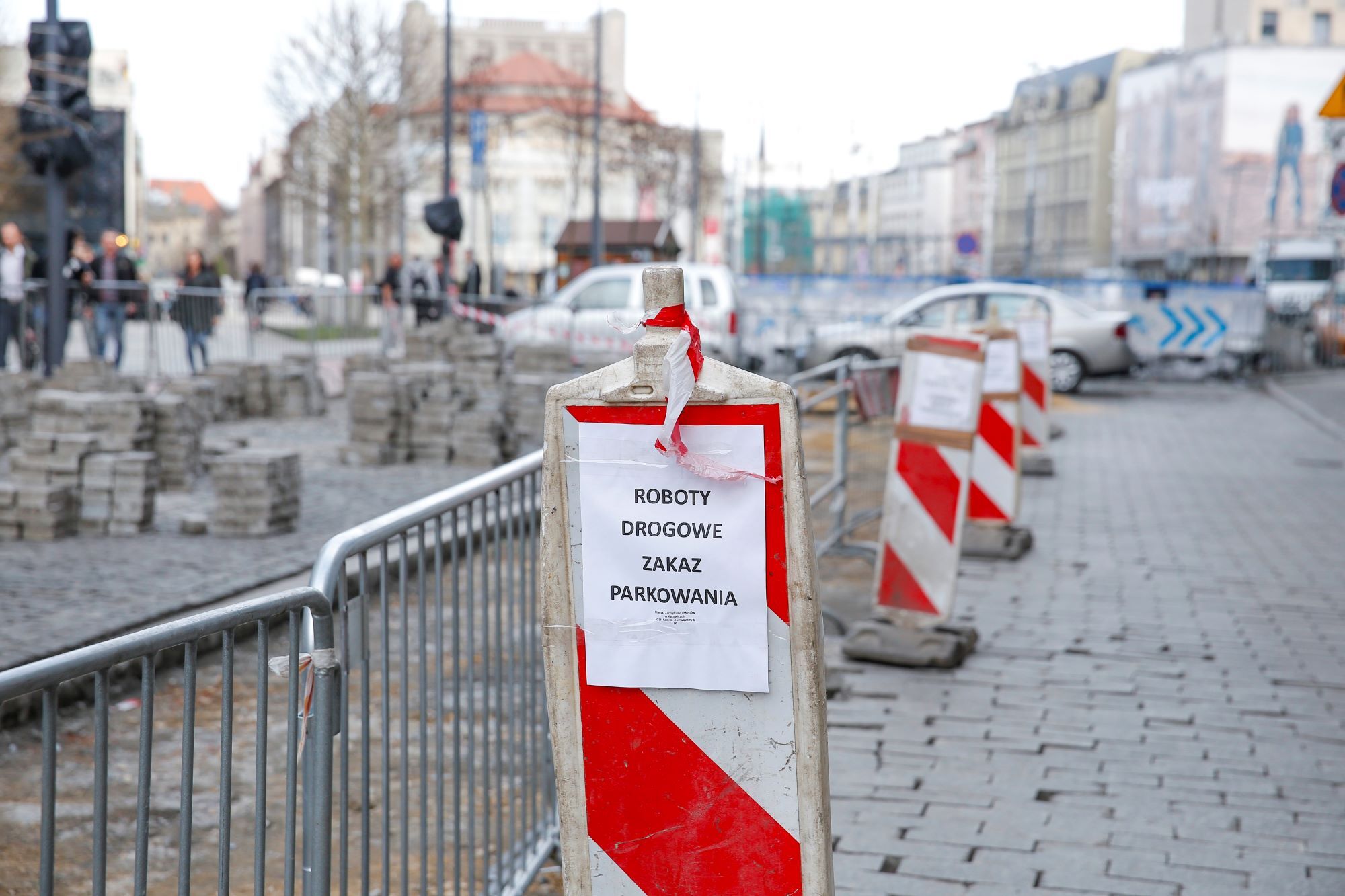 Remont fragmentu ul Mickiewicza Katowice