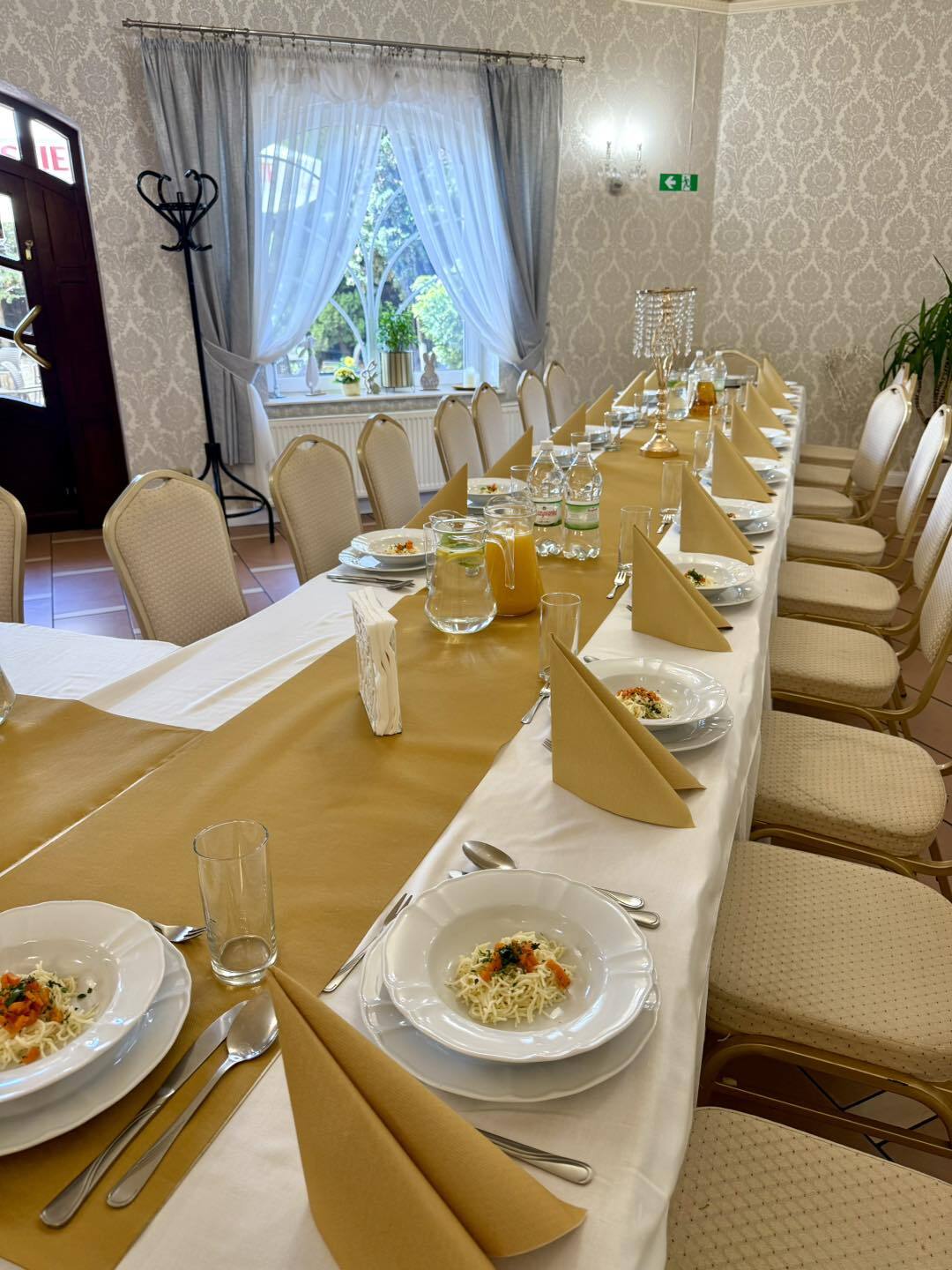 Restauracja Imperium w Piekarach Śl. przed pożarem
