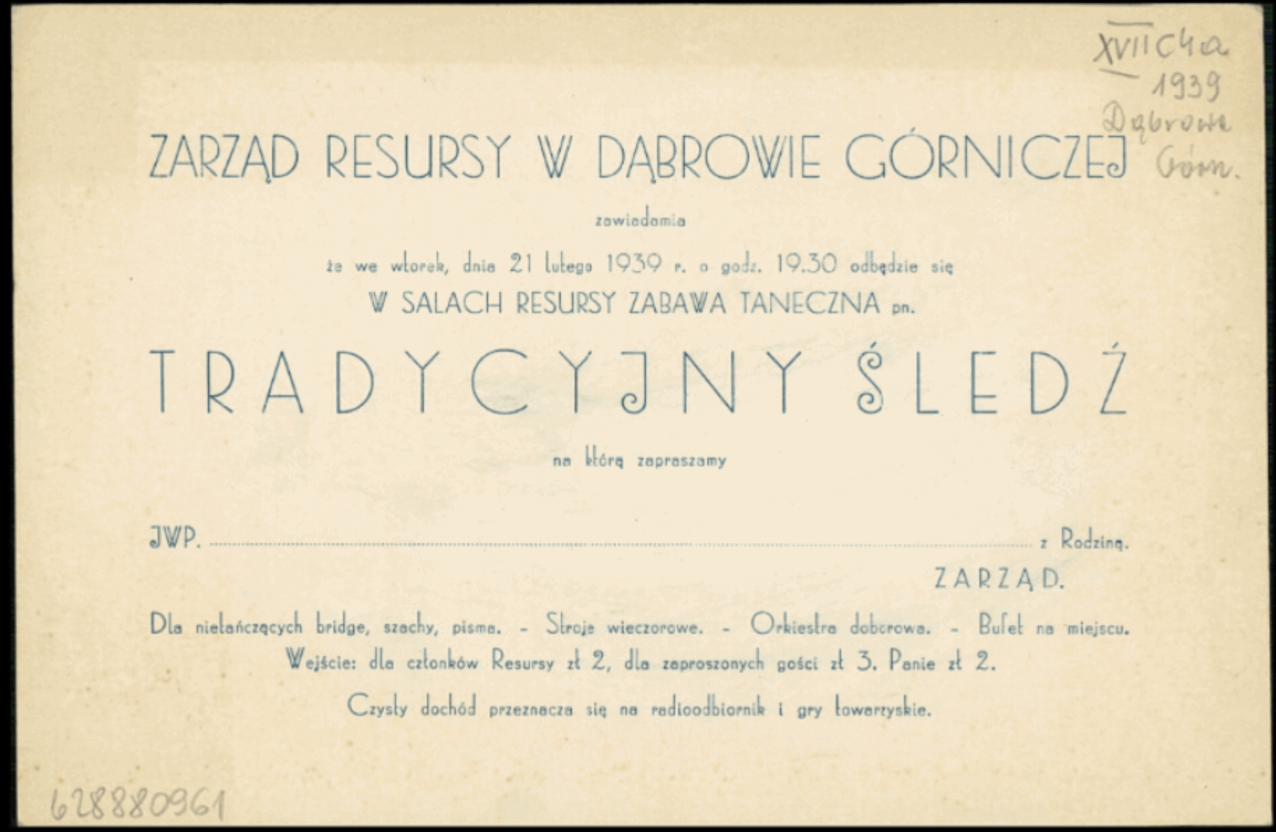 Resursa Obywatelska - plakat wydarzenia