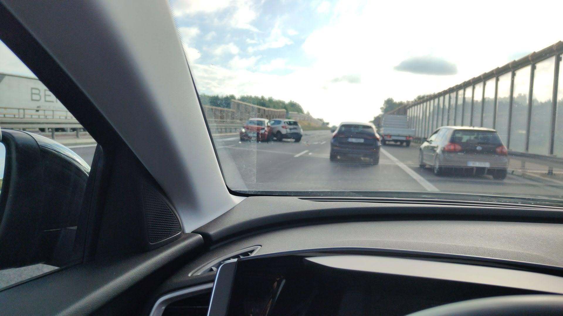 Ruda Śląska. Karambol z udziałem 6 samochodów na autostradzie A4. 19 sierpnia 2026
