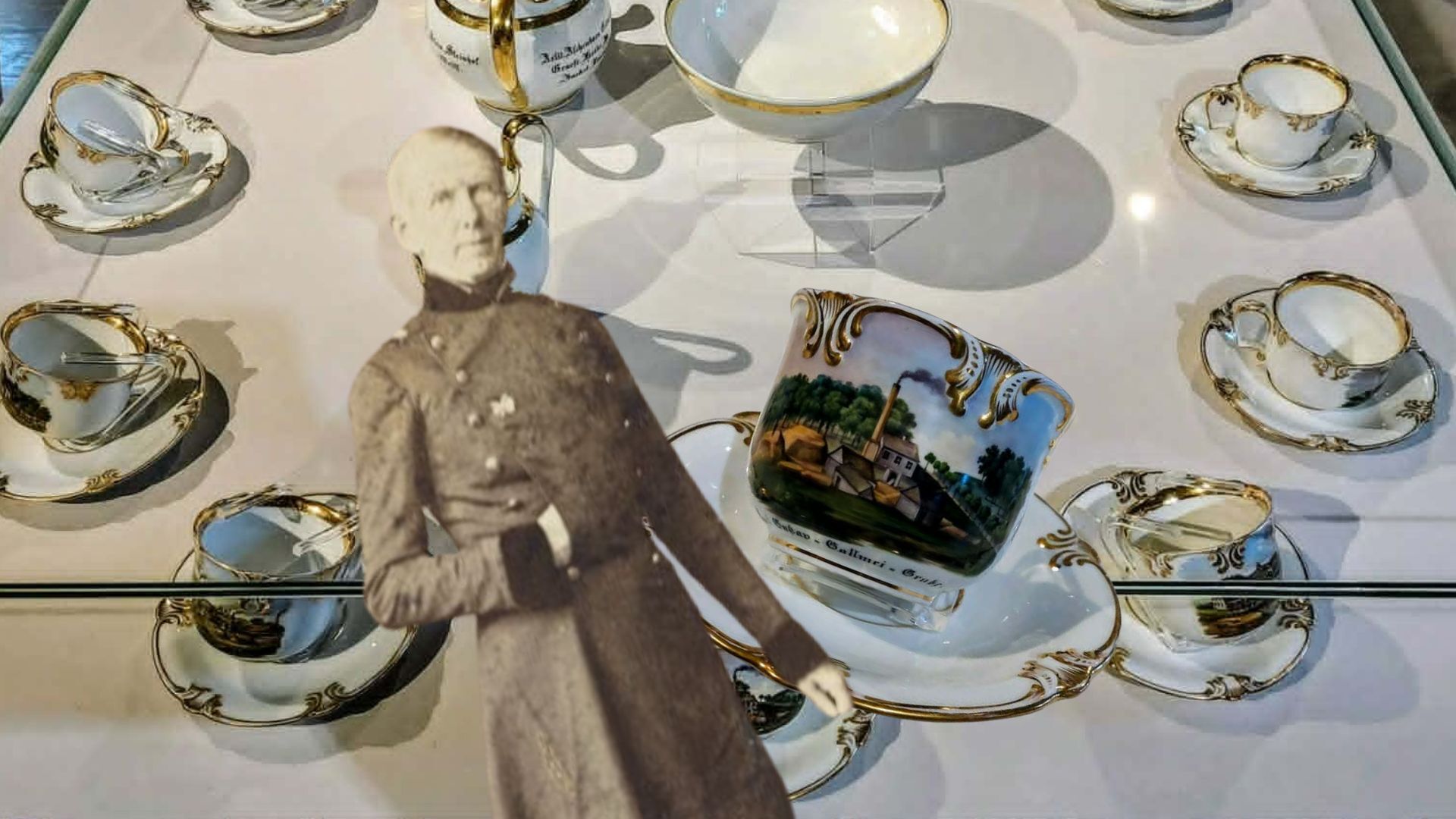 Rudolf von Carnall i jego porcelanowy serwis