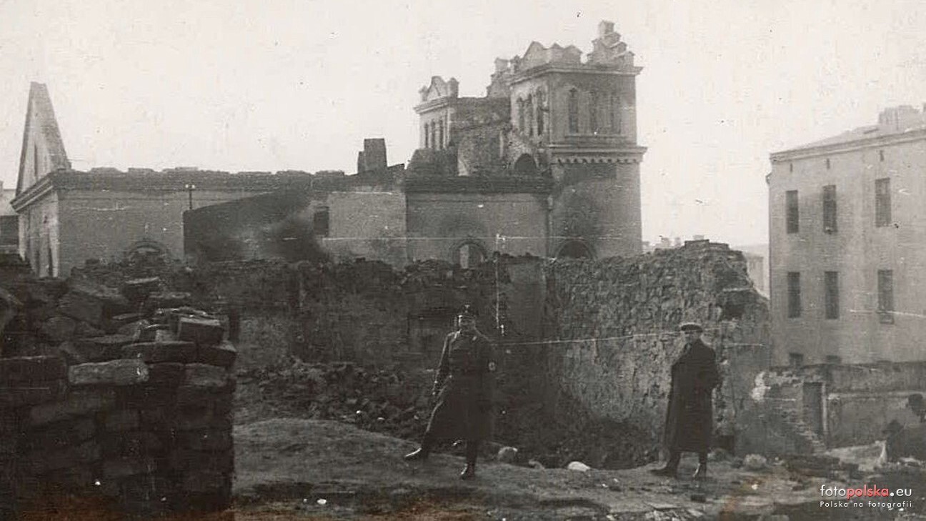 Jak Niemcy "przewietrzali" zagłębiowskie miasta w czasie II wojny światowej. Burzyli nie tylko synagogi