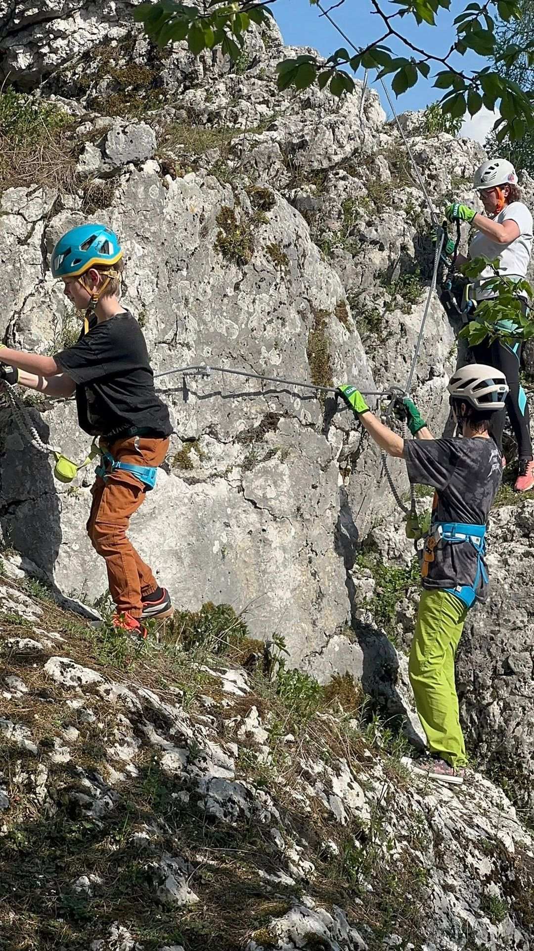„Hurra Jura”. Via ferrata na Jurze Środkowej. Kwiecień 2025.