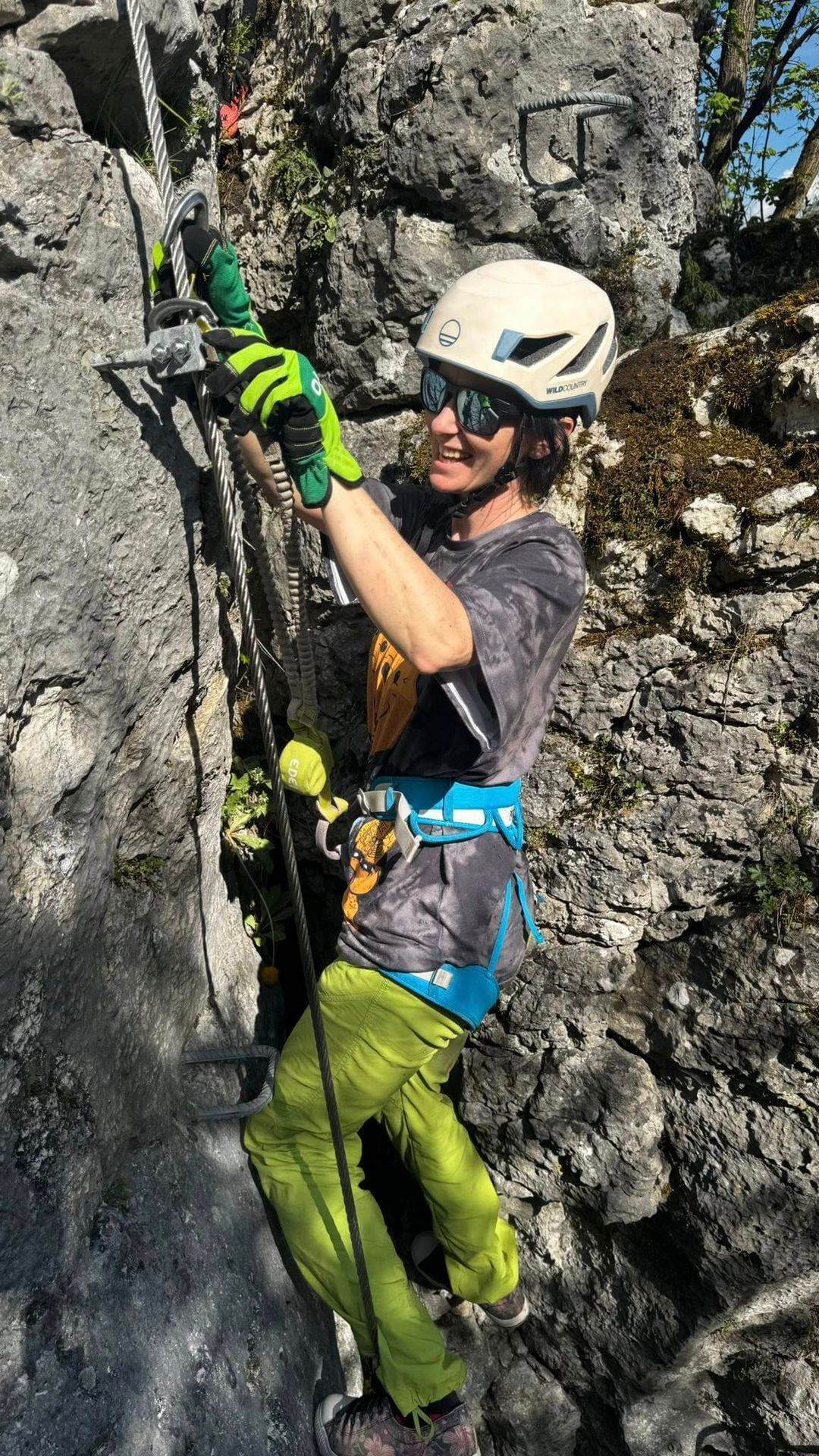 „Hurra Jura”. Via ferrata na Jurze Środkowej. Kwiecień 2025.