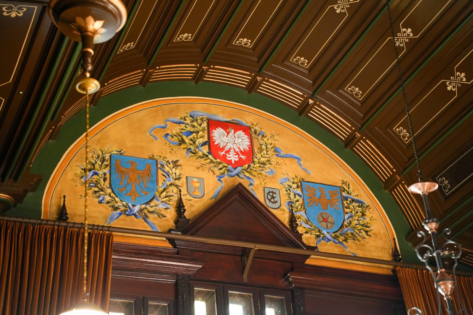Sala sesyjna ratusza w Tarnowskich Górach