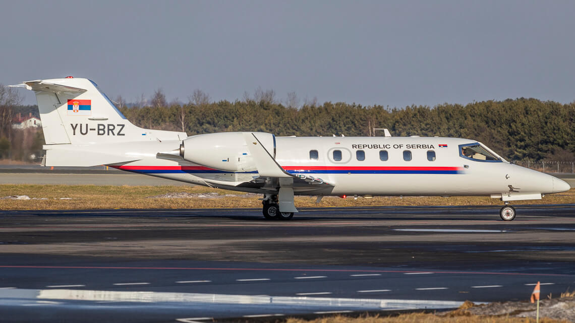 Serbski Learjet 31 A