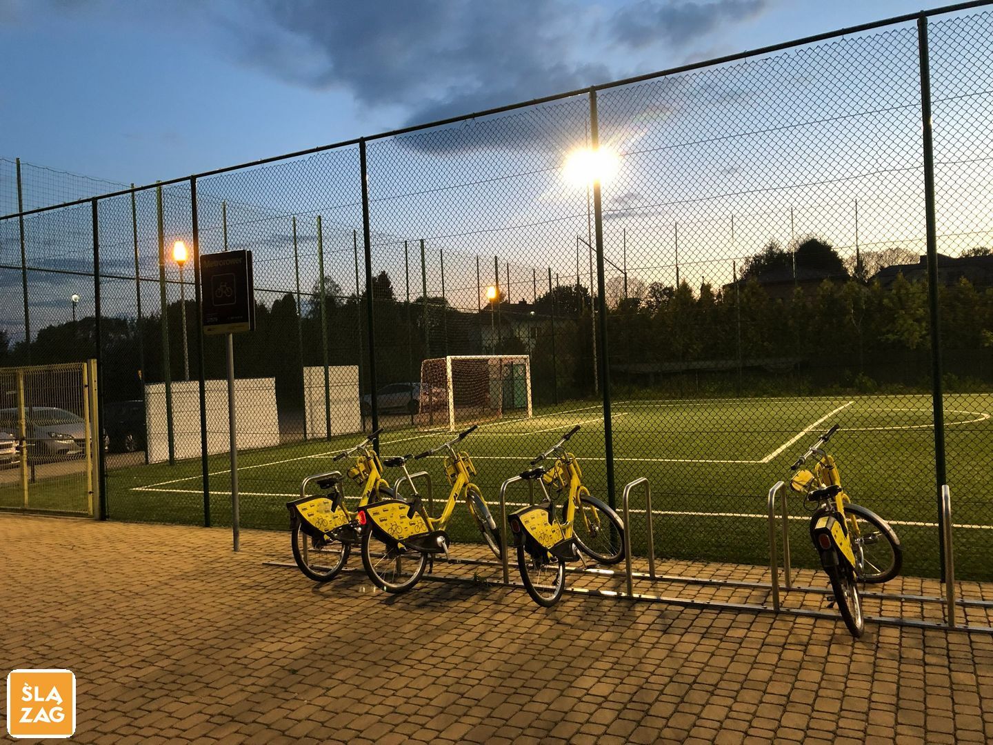 Siewierz. Zamek. Stacja Metroroweru. 20 maja 2026
