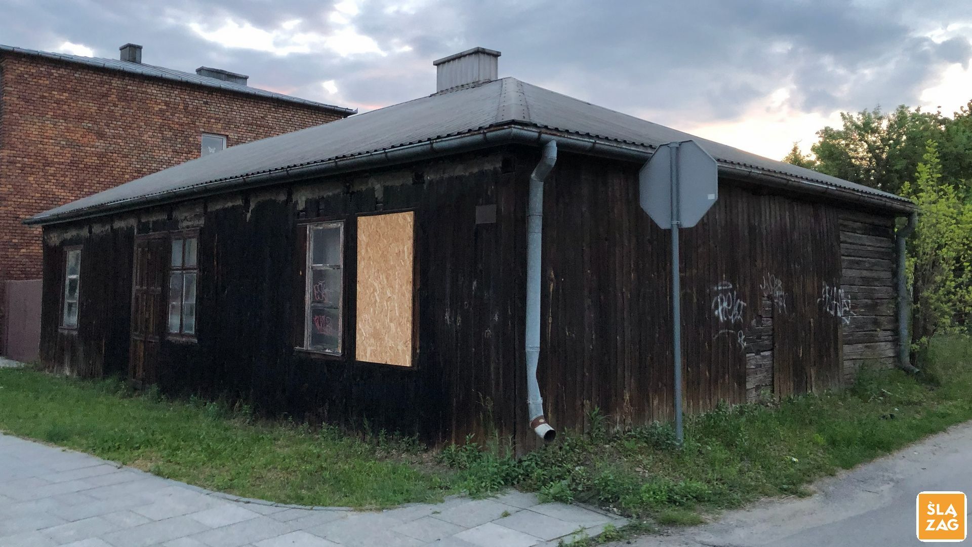 Siewierz. Stare zabudowania przy ulicy Bytomskiej. 20 maja 2026