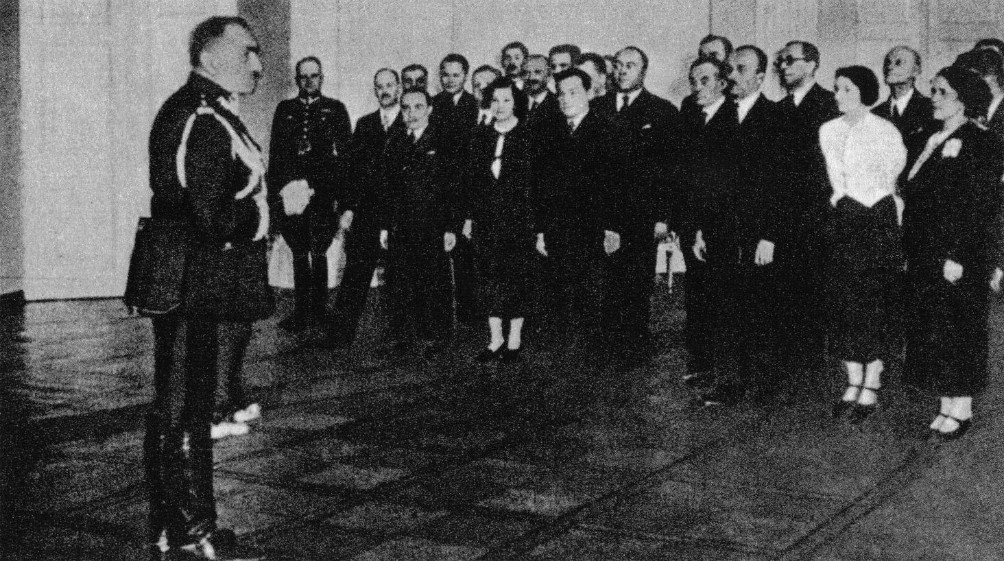 Sławoj Felicjan Składkowski i jego rząd. Rok 1936.