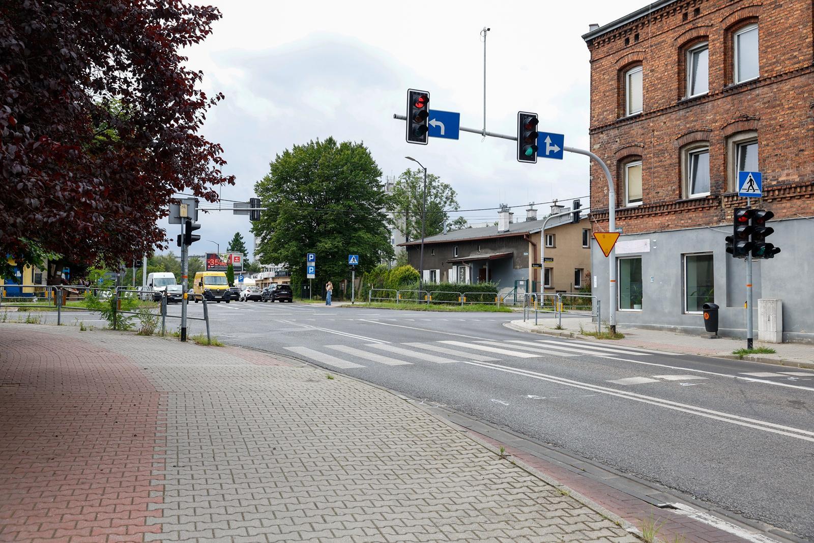 Skrzyzowanie Panewnicka Medykow Kijowska 3