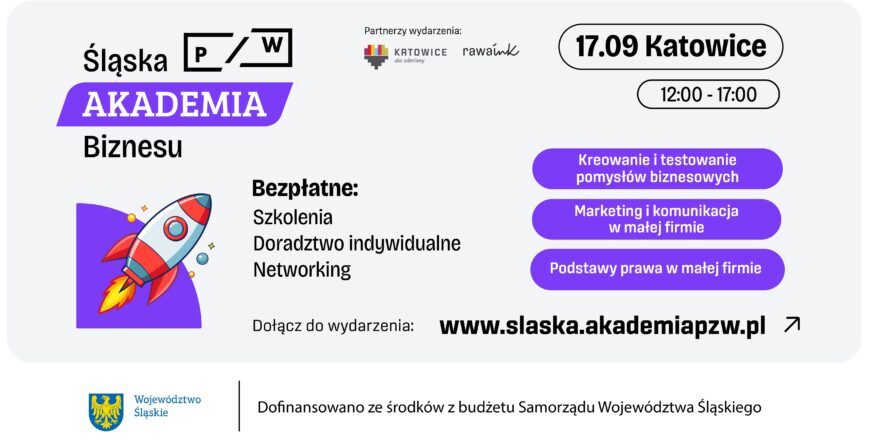 Wsparcie dla przedsiębiorców z regionu. Śląska Akademia Biznesu zaprasza