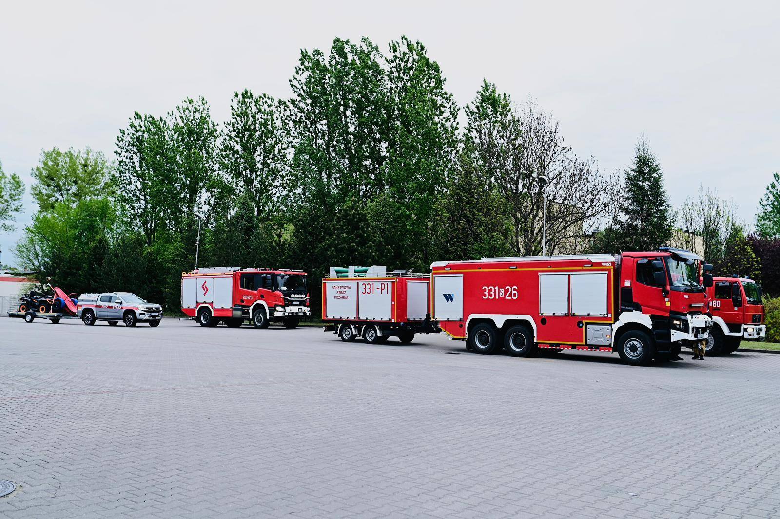 Śląscy strażacy jadą gasić Puszczę Solską
