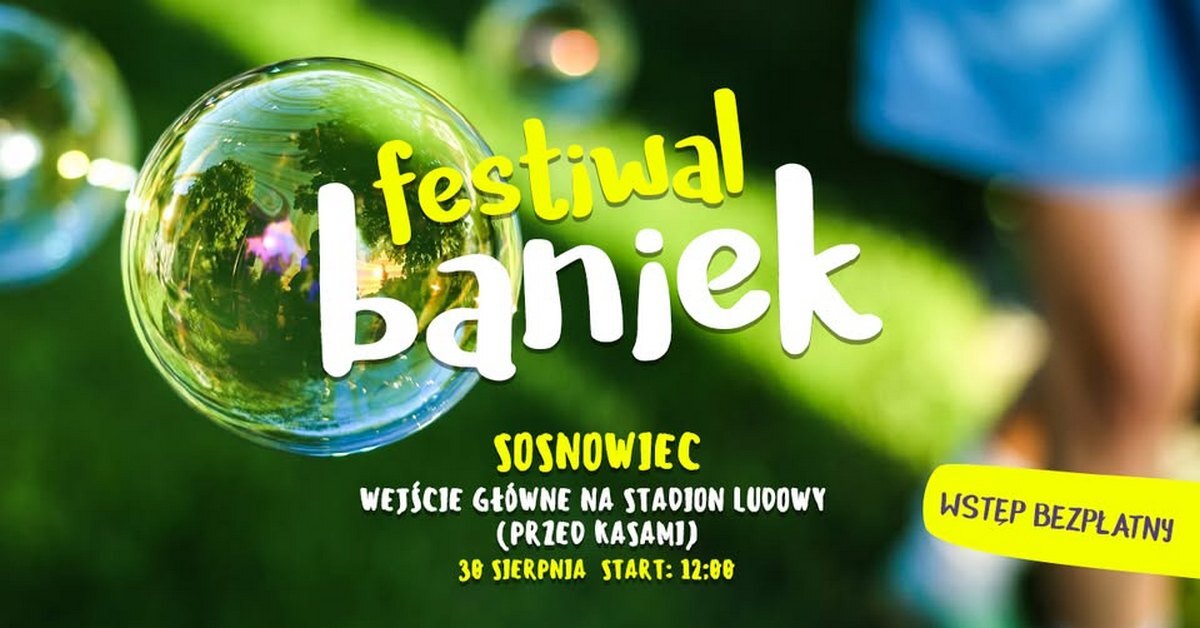 Sosnoiwiec Festiwal Baniek 2025 Plakat Zrodlo Festiwal Baniek at Facebook 2025 08 30