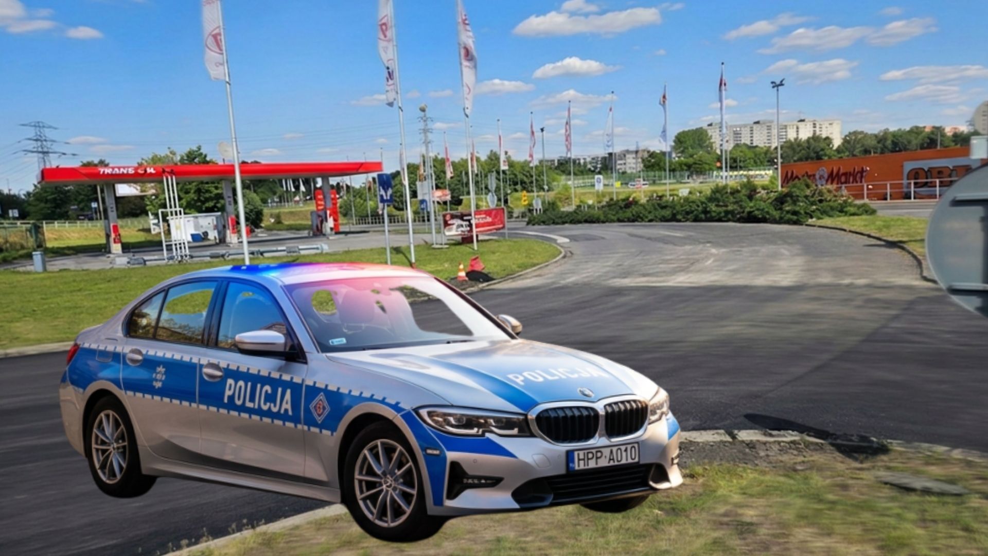 Policyjny pościg drogami Zagłębia. Padły strzały, ranny jest policjant. Sebastian Z. prowadził oczywiście BMW