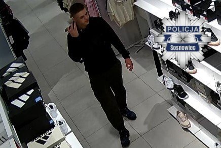 Sosnowiec. Podejrzewany o kradzież w Centrum Handlowym Plaza. 23 stycznia 2026