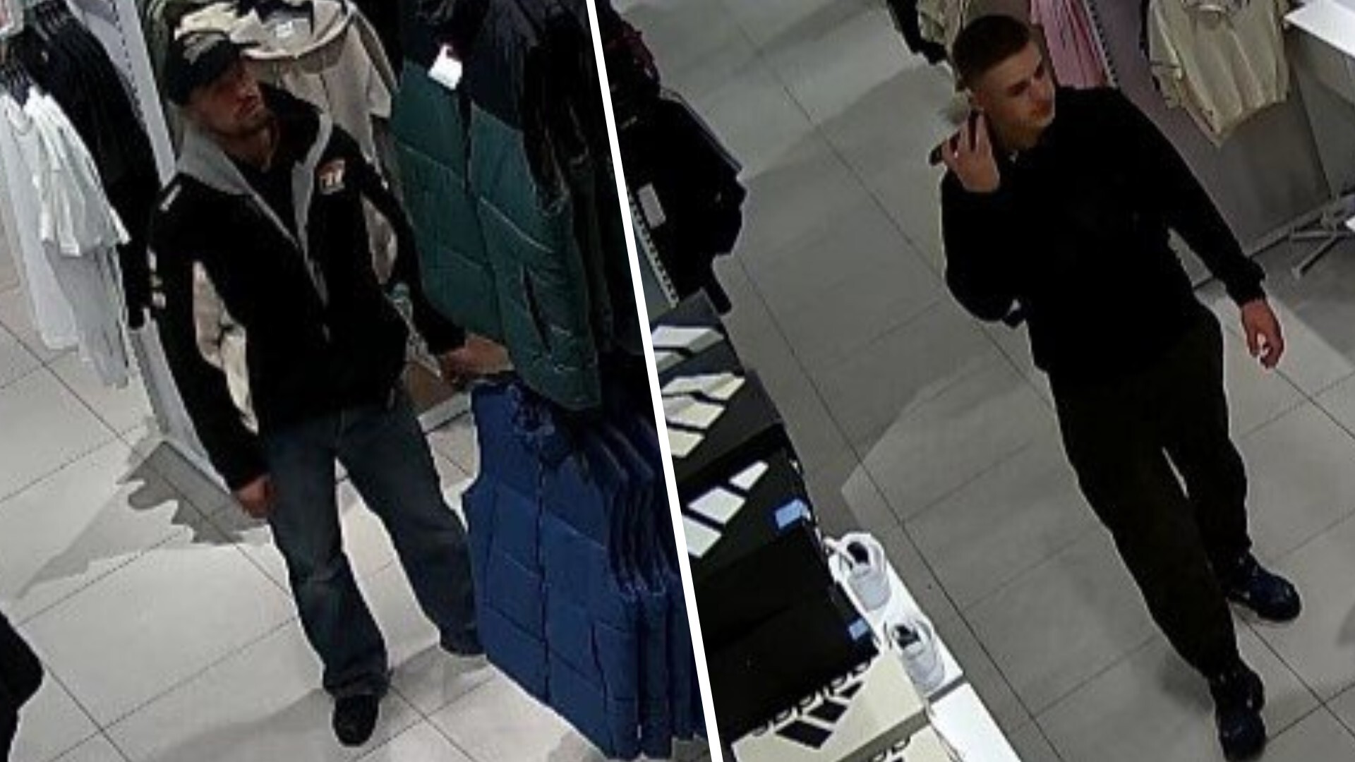 1osnowiec. Podejrzewani o kradzieże w Centrum Handlowym Plaza. 23 i 30 stycznia 2026