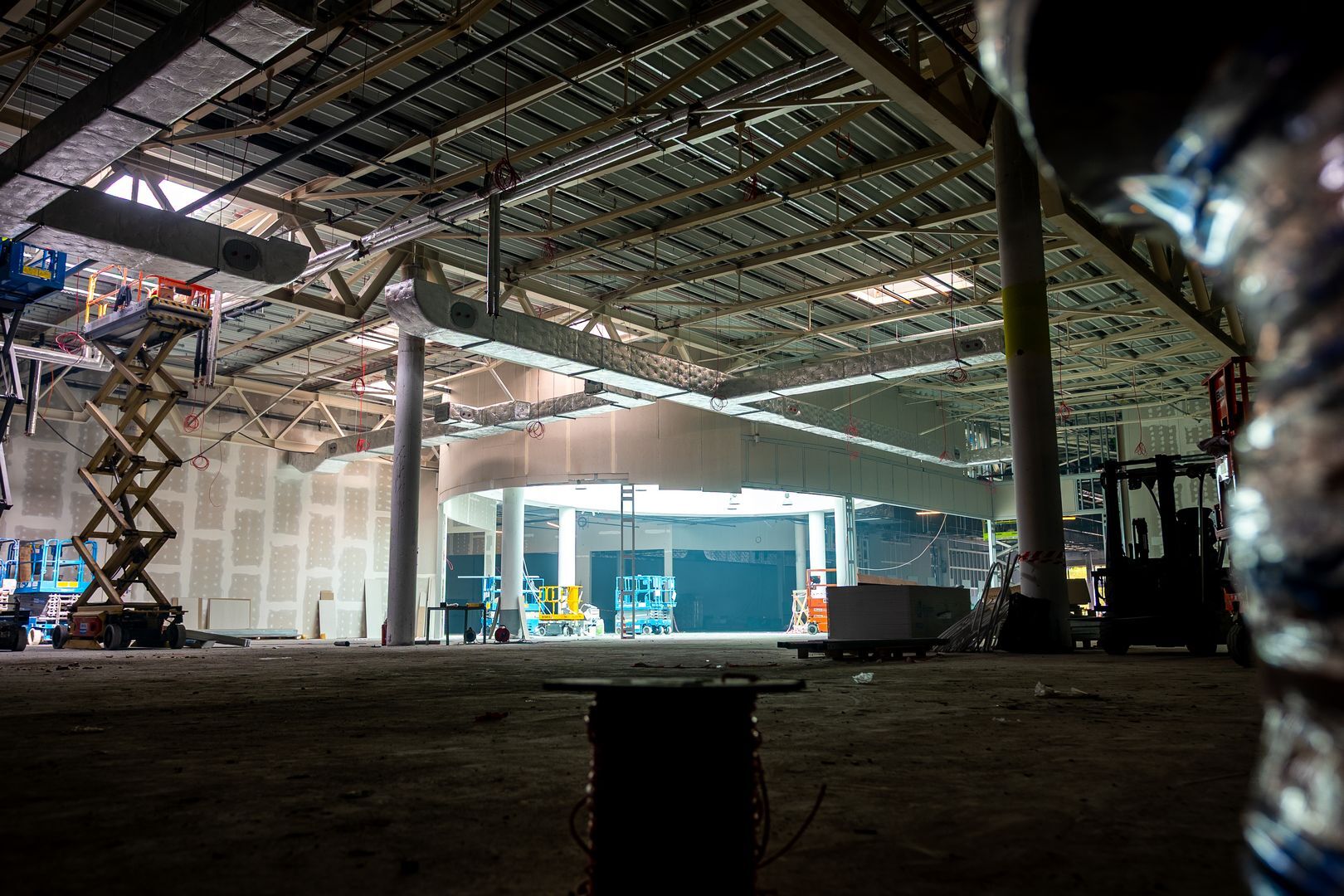 Sosnowiec. Centrum Handlowe «Plejada». Rozbudowa. Wrzesień 2025.