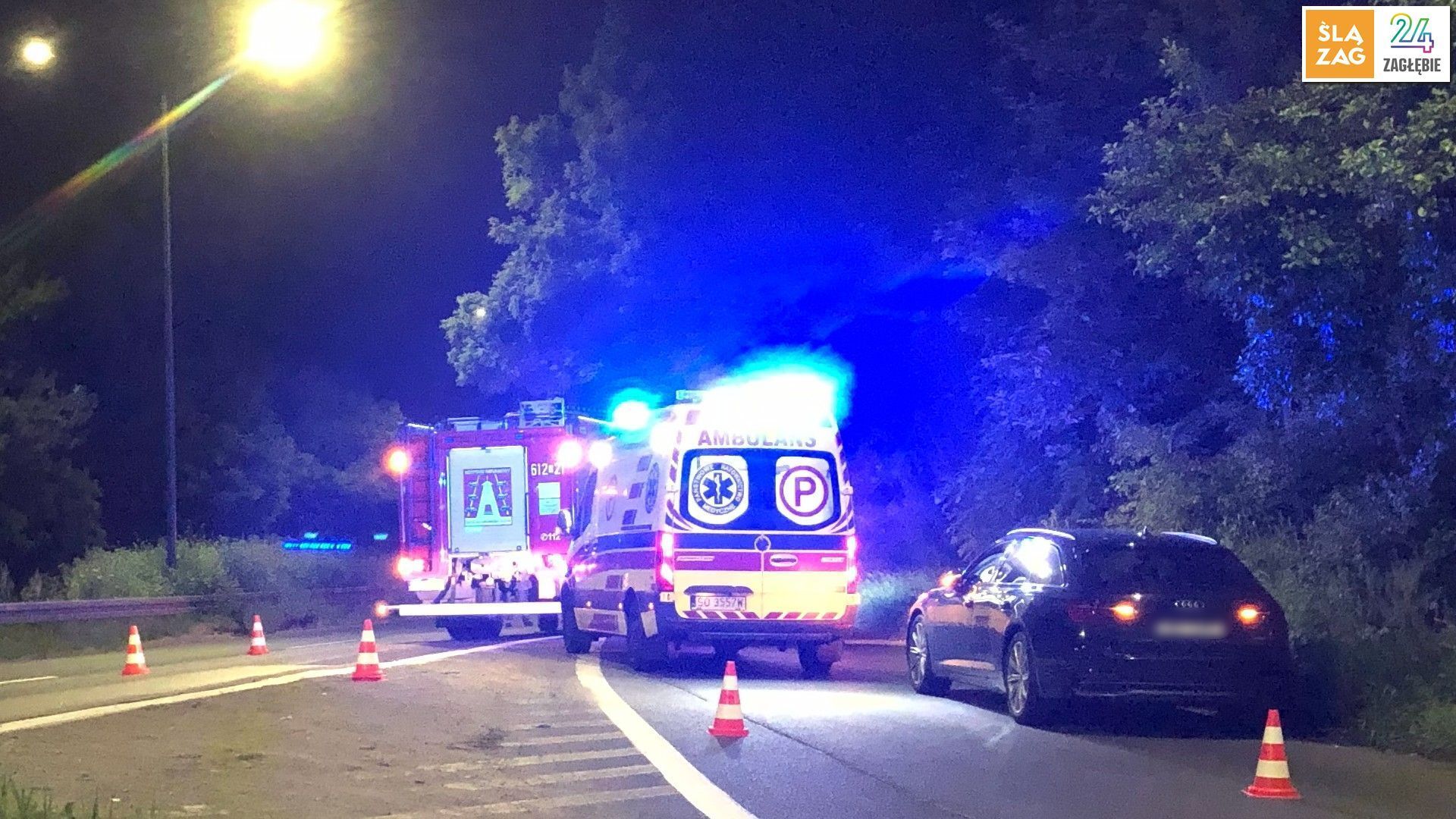 Czerwone są szybsze, zwłaszcza po tuningu i prowadzone przez młodych kierowców. Nocny dzwon VW Golfa i BMW na DK94