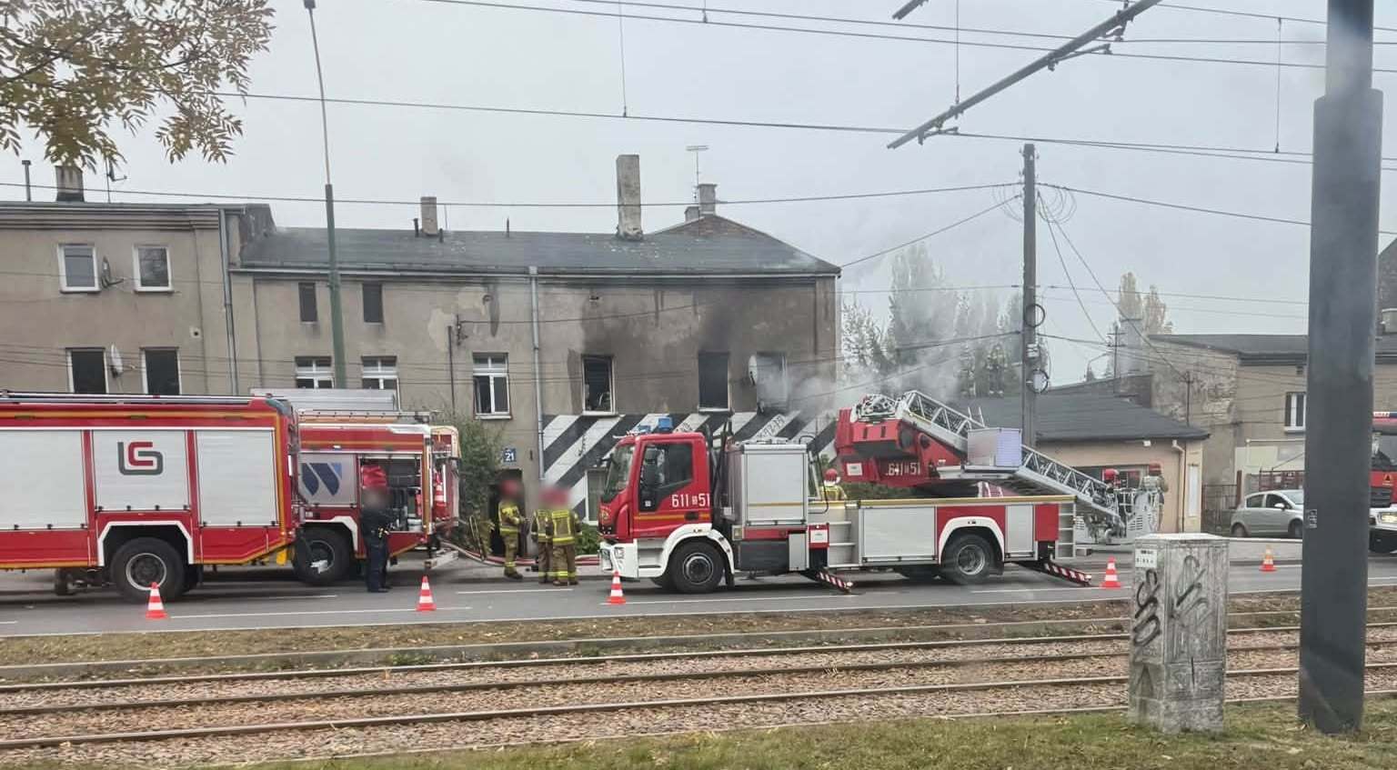 Sosnowiec-Dańdówka. Tragiczny pożar w budynku przy ulicy 11 Listopada 19. 29 października 2026