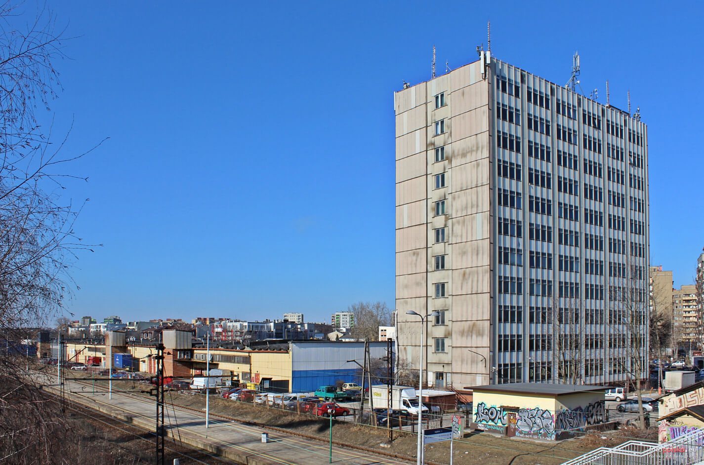 Stacja Sosnowiec Południowy. 10 marca 2022.