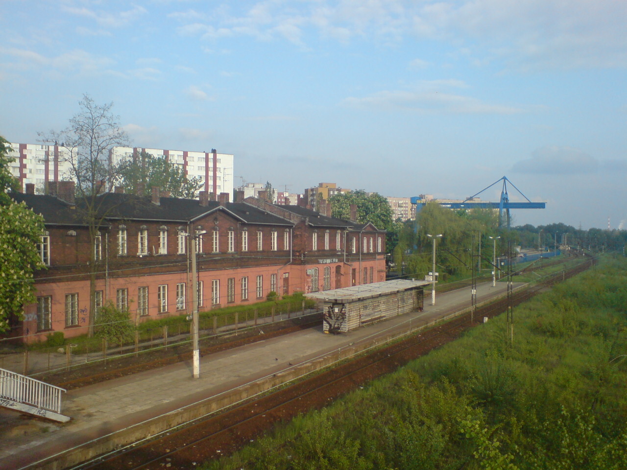 Stacja Sosnowiec Południowy. Luty 2011.