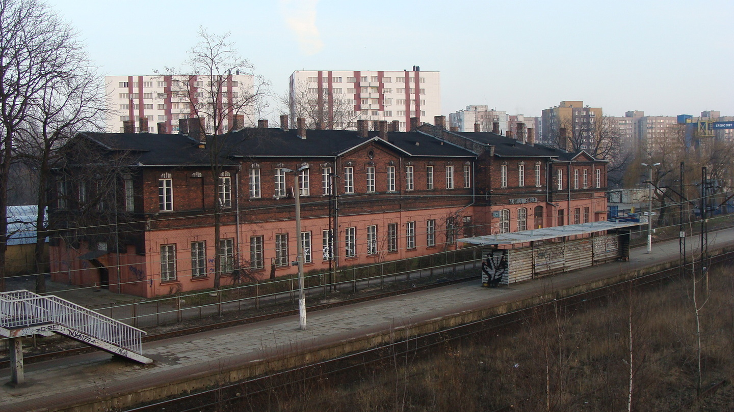 Stacja Sosnowiec Południowy. Rok 2008.