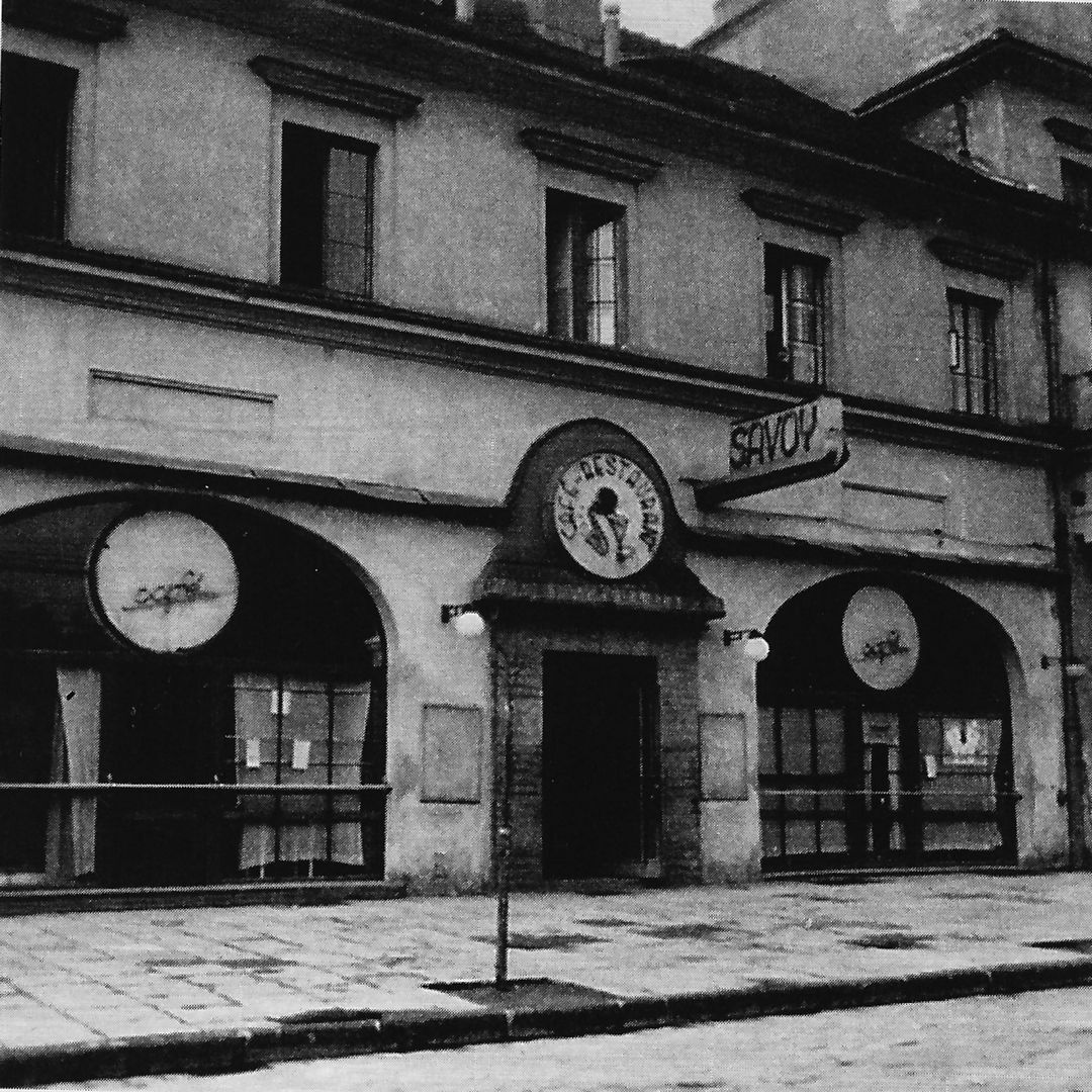 Sosnowiec. Hauptstrasse. Restauracja «Savoy». Lata 1940-1943.